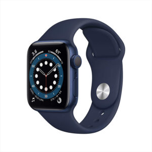 کارکرده - ساعت هوشمند اپل واچ سری 6 مدل 40mm Aluminum Case with Sport silicone Band